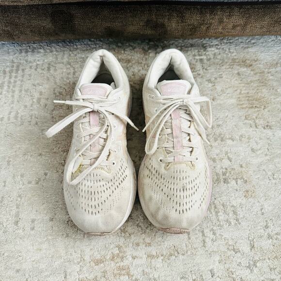 ASICS Gel Kayano 29 Minearl Biege Champagne Running Sneakers woman’s 10 - Picture 5 of 10